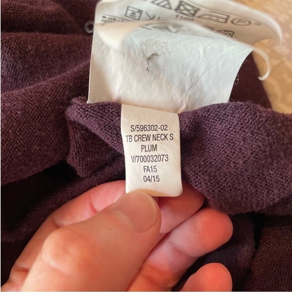 Old Navy Plum Purple Crew Neck Long Sleeve Sweater Medium - Picture 8 of 10